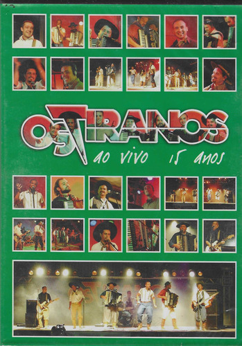 Dvd - Os Tiranos - Ao Vivo 15 Anos