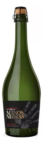 Espumante Manos Negras Brut Nature 750ml.