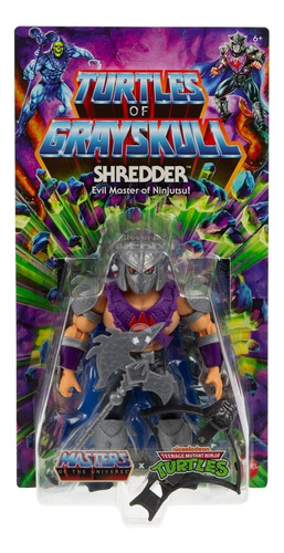 Motu X Tmnt Turtles Of Grayskull Shredder Hth10