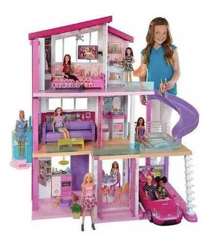 Casa Barbie Mega Mansão Nova Casa Dos Sonhos - Mattel Grg93