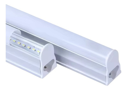 Tubo Led T5 Batten Con Base Empavonado 9w 60cms