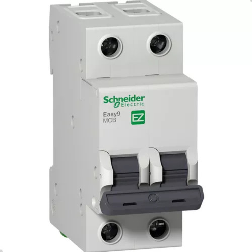 2 Disjuntores 63a Bipolar Schneider Curva C Din