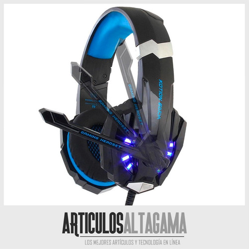 Audífonos Diadema Gamer Kotion G9000 Con Microfono Usb Y Led
