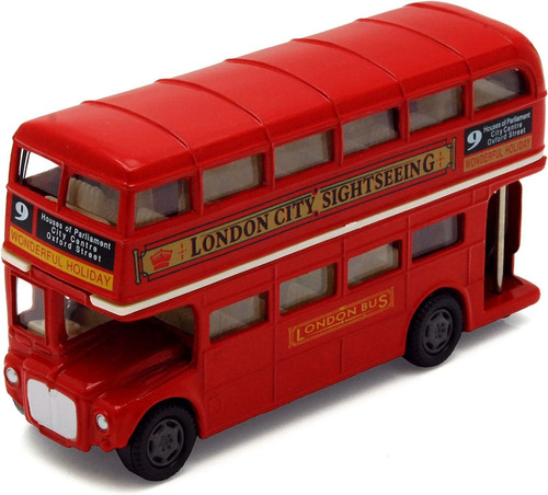 Autobús De Doble Piso De Londres 1:76 Escala