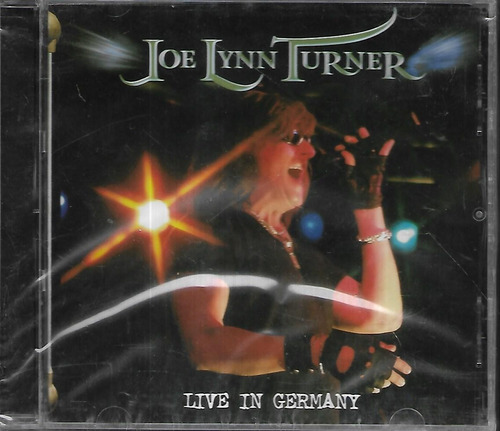 Joe Lynn Turner Album Live In Germany Sello Icarus Cd Nuevo
