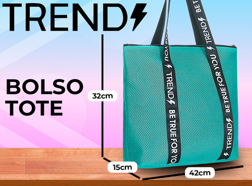 Imagen 2 de 10 de Bolso Tote Bag Deportivo Reforzado Gimnasio Yoga Pilates Gym