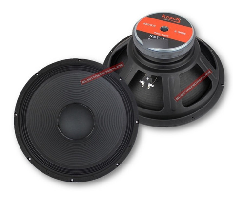 Par De Bocinas 18 Krack Audio Profesional 600w Woofer