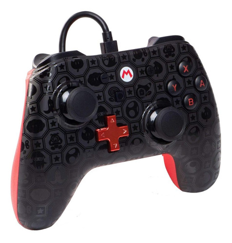 Control Pro Powera Nintendo Switch Mario Shadow Edition