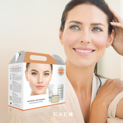 Kit Sistema Antiaging Facial Revitalizante  Exel 