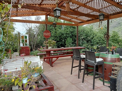 Arriendo Parcela 8.700 M2 Con Hermosa Casa Estilo Rustico D