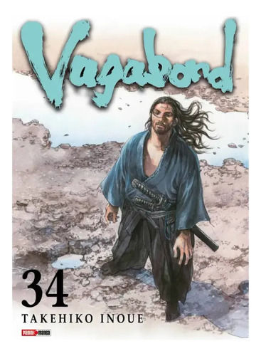 Vagabond: Vagabond, De Takehiko Inoue. Serie Vagabond, Vol. 34. Editorial Panini, Tapa Blanda, Edición 1 En Español, 2023