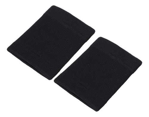 Muñequeras Negras Ajustables Para Levantamiento De Pesas