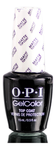 Esmalte De Uñas Opi Gelcolor Matte Top Coat 15ml