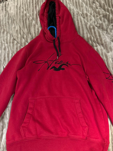 Saco Hollister Rojo Talla M