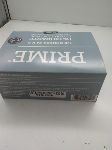 Prime Preservativos 12 Unidades, Pack De 3