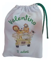 Comprar Bolsita Souvenirs Todas Temáticas  20cmx20cm 60u Blanco Bolsita De Tela