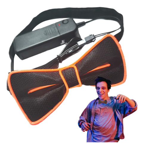 Pajarita Led Corbatas Iluminadas Hombre Ajustable 3 Colores