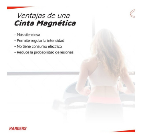 Imagen 6 de 10 de Cinta Magnetica Randers Arg-051 + Mini Bike Jy 8207