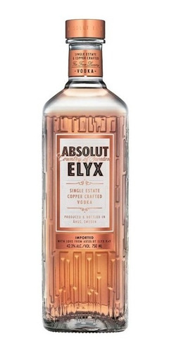 Vodka Absolut Elyx, 42.3% Alc, 750ml