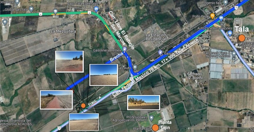Terreno En Venta En Tala, Jalisco A Pie De Carretera