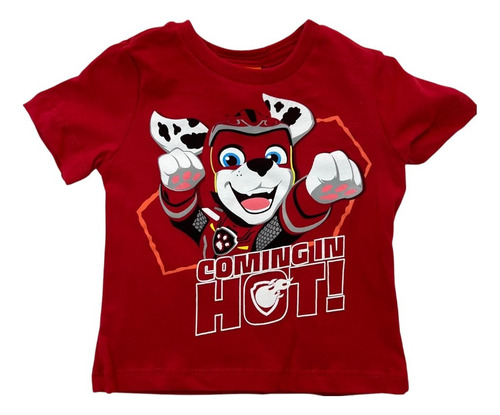 Conjunto 2 Playeras Paw Patrol Original Para Niños