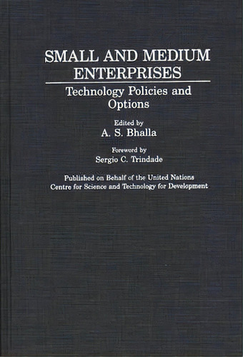 Small And Medium Enterprises, De A. S. Bhalla. Editorial Abc Clio, Tapa Dura En Inglés