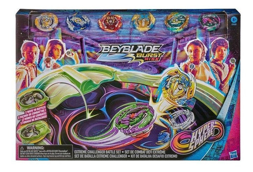 Imagen 2 de 3 de Beyblade Burst Rise Hypersphere Extreme Challenger Estadio