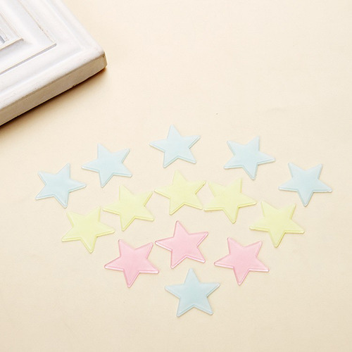 Pegatinas De Pared Con Estrellas 3d Que Brillan En La Oscuri