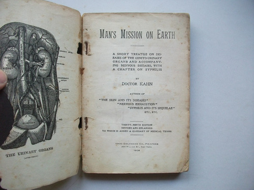 Man's Mission On Earth - Doctor L. J. Kahn 