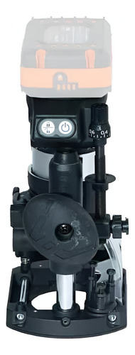 Fresadora Router Inalambrica Brushless 8mm Lusqtoff Black