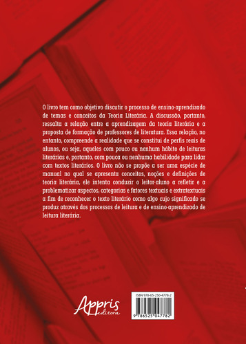 Capitulos De Estudos Literarios, De Danilo De Oliveira Nascimento. Editorial Appris, Capa Mole, Edição 1 Em Português, 2023