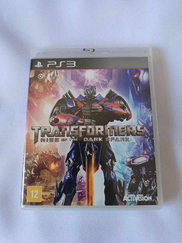 Transformers Rise Of The Dark Spark Ps3 Midia Física