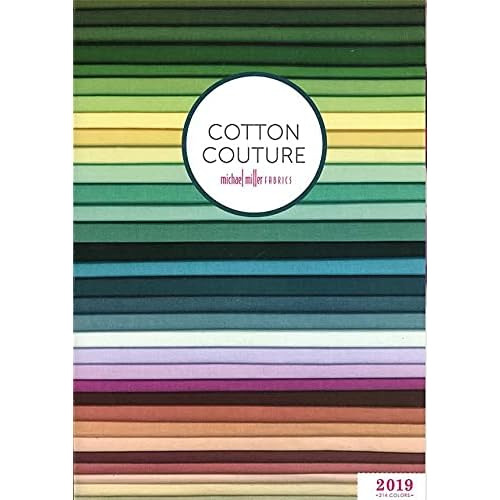 Tarjeta De Muestra De Cotton Couture, 214 Colores, Vari...