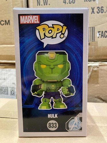 Hulk 833 Marvel Avengers Mech Strike Funko Pop Nuevo Bruce