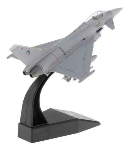 1/100 Escala Ef2000 Typhoon Fighter Diecast Modelo De