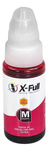 Kit 4 Refil Gl190 X-full Para G3100 G3110 G3111 G4111 Gl190 Tinta Preto