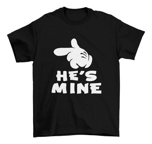 Sweatee Im Hers Hes Mine Camiseta Para Parejas, Regalo Para 