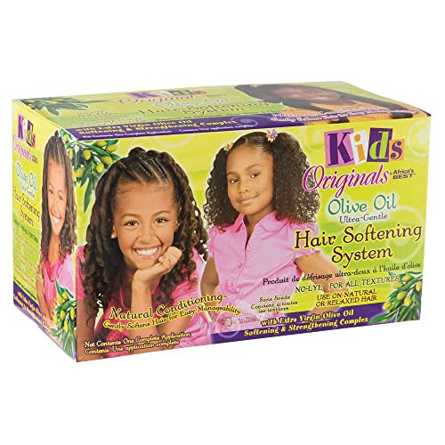 Originals Africa's Best Kids Organic Hair Softening System, 