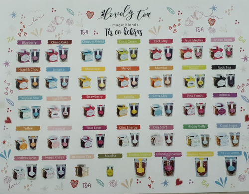 Té En Hebras Chocolate Y Menta Refill X 30 Gr - Lovely Tea