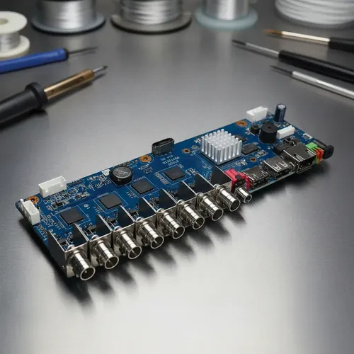 Placa Principal Gravador De Vídeo Dvr Mhdx 1316 Intelbras