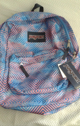 Mochila Jansport Estampada Original C/ Etiqueta