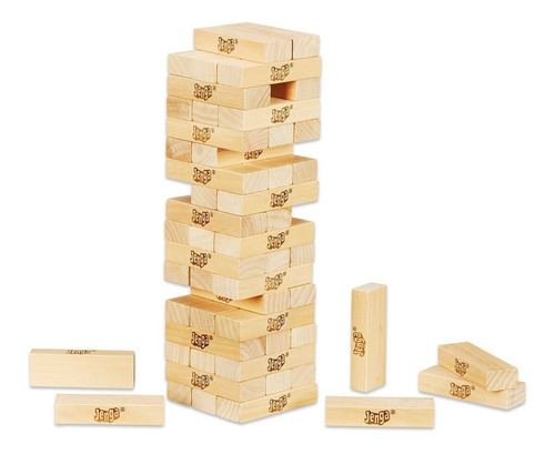 Imagen 2 de 7 de Jenga Clásico Hasbro A2120