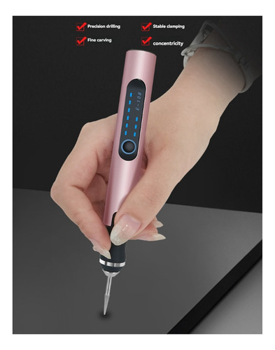 Bolígrafo De Grabado Portátil De 30 Bits, Recargable Por Usb