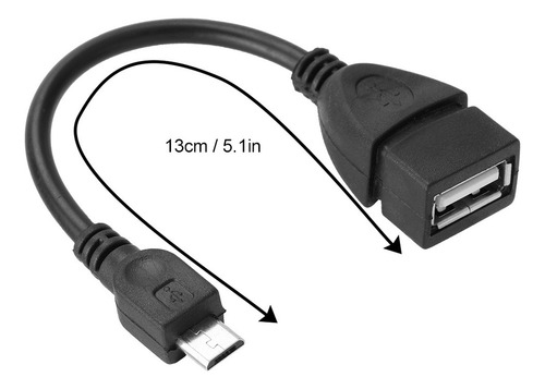 Para Mini Teléfono Móvil Android Otg Conectar Cable Fecha