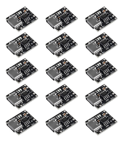 Aitiao 15pcs Tipo-c Usb 3.7v 4.2v 1a Cargador De Bateria De