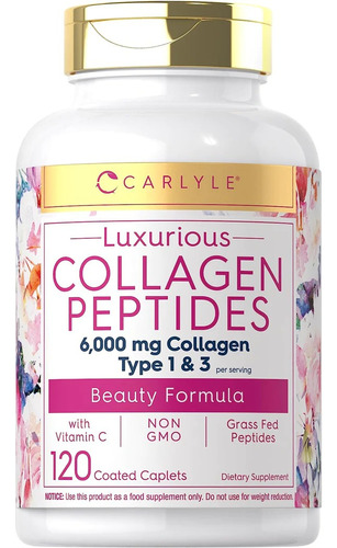 Multi Collagen Peptides (colágeno) X 120 Tabletas | Carlyle