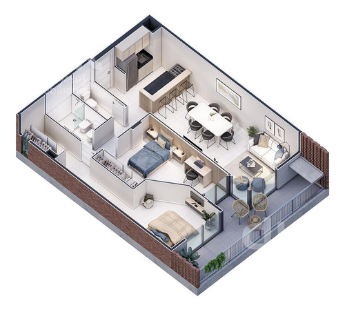 Departamento - Nueva Cordoba