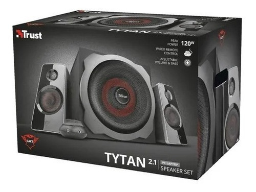 Subwoofer Trust Tytan Gxt 38 Tytan Ultimate Bass 2.1