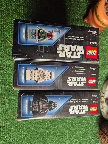 Lego Stormtrooper, Boba Fett Y Darth Vader Star Wars 138 (Usado)