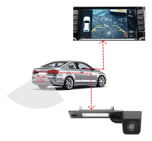 Pt Compatibility Cámara De Visión Trasera De